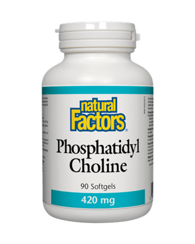 Natural Factors - Phosphatidyl Choline 420 mg - 90 Softgels
