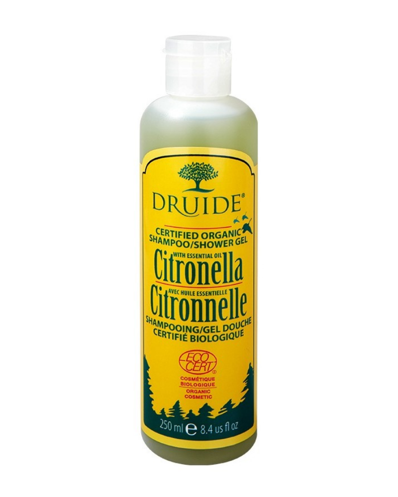 2 in 1 shampoo and shower gel for cleansing the body and hair while respecting nature. Provides the body with all the benefits of citronella. Offers long-lasting freshness, softness and cleanliness. Ideal for use on body and hair. For the whole family.
