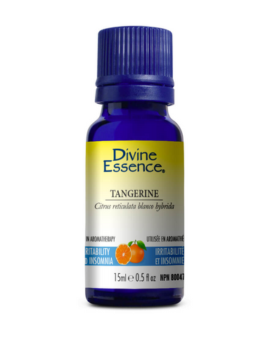 Tangerine essential oil is used in aromatherapy for its calming properties, to relieve insomnia, nervousness and irritability.