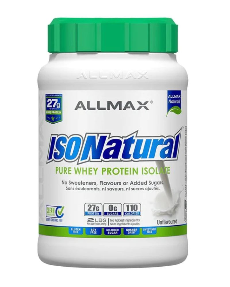 IsoNatural is a pure whey protein, with no artificial flavor, no sugar, and no color added. IsoNatural contains 25 of pure whey protein in every scoop, is virtually fat free, contains less than 1 gram of carbohydrates and is 97% lactose free. IsoNatural is now available in three delicious new flavors!