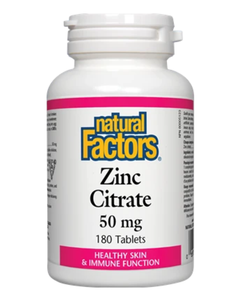 Natural Factors Zinc Chelate is an essential trace mineral and a factor in the maintenance of good health as it supports and protects the immune system and helps the body fight against diseases. Zinc is important for tissue formation and the proper metabolism of fats, proteins, and carbohydrates.