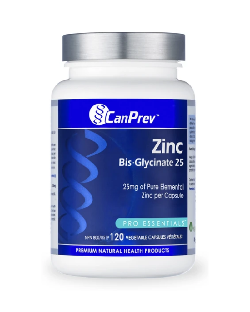 This mighty trace mineral plays a crucial role in the body’s immune and detoxification processes, and is involved in over 300 enzymatic reactions. It helps to maintain healthy blood sugar levels by stabilizing insulin and works to keep your thyroid functioning as it should.  Zinc also pitches in when it comes to reproductive health, wound healing, growth, taste, vision, and smell.  A lot of big jobs for one unassuming mineral to take on!