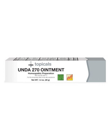 Unda 270 Ointment is indicated for all skin conditions such as dry eczema, psoriasis, wounds, chapped hands and diaper rash.