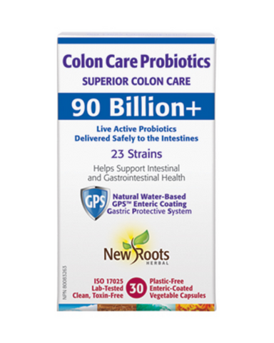 Colon Care Probiotics is a comprehensive, high-potency, broad-spectrum probiotic formula for intestinal health, with a direct therapeutic focus on the colon (large intestine).