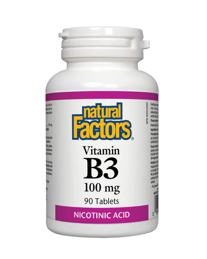 Niacin is essential for metabolism of fats, proteins, and carbohydrates. It has a significant effect on blood cholesterol levels when taken in large amounts, and it is believed to be able to prevent cholesterol in the liver from secreting into the circulatory system. Niacin also increases your body's level of lipoproteins, known as the "good cholesterol" and is a powerful preventative for cardiovascular disease, hypercholesterolemia, atherosclerosis.