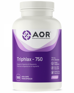 ﻿AOR Triphlax-750 is Triphala, the time-tested combination of Emblica officinalis ("Amla" in Hindi), Terminalia belerica ("Bihara"), and Terminalia chebula ("Harada") used in traditional Ayurvedic medicine for colonic detoxification. In addition to promoting regularity, these herbs are traditionally held to support blood purification, bile secretion, digestion and assimilation, and the health of the gastrointestinal tract lining.