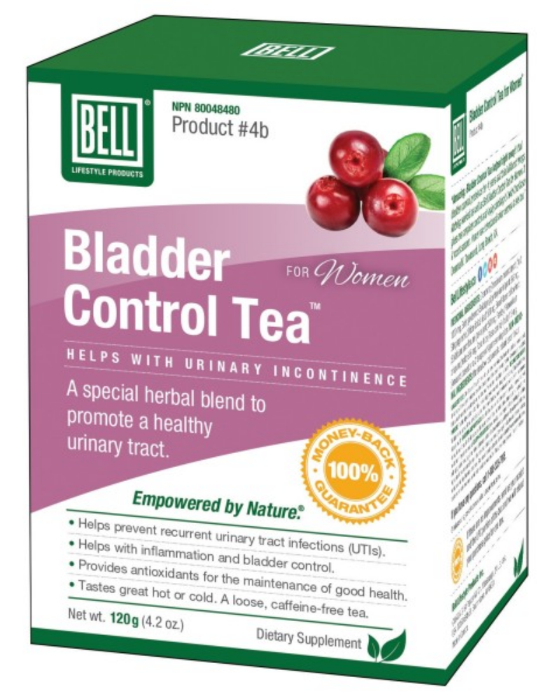 Urinary incontinence can be embarrassing and emotionally distressful, which can eventually lead to isolation and depression. There are over 20 million people in North America living with incontinence. Women old and young make up 85% of that statistic.*  If you are one of the many women suffering from urinary incontinence, Bell Bladder Control Women Tea is the all-in-one, natural solution to help reduce sleepless nights and days of isolation caused by bladder and urinary incontinence.*  With Bladder Control 