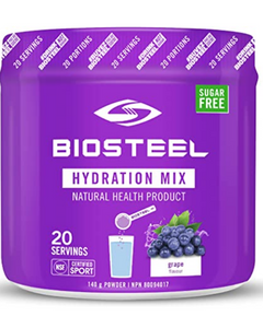BioSteel Sports Hydration Mix Grape - 140g (20 Servings)