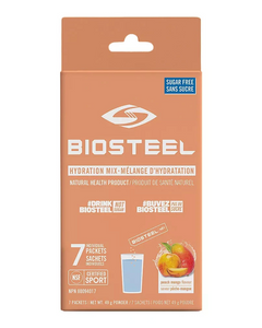 BioSteel Hydration Mix has been designed in the most natural way possible to help keep you hydrated throughout the day. This unique 3 in 1 formula of fermented and plant based amino acids, a B-vitamin blend, and essential electrolytes to support hydration, recovery, energy without the use of any stimulants, caffeine, sugar or artificial ingredients. Simply mix into your water for clean, healthy hydration!