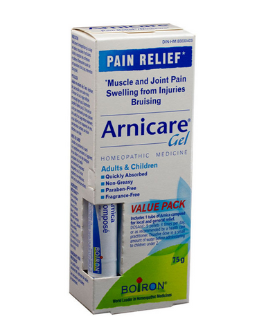 Homeopathic medicine for the relief of muscle and joint pain. Eases resorption of bruises and inflammatory edema caused by falls, blows, blunt injury or surgery.