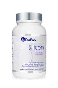 CanPrev - Silicon Beauty - 60 Vegetable Capsules- Helps to maintain healthy hair, skin and nails.