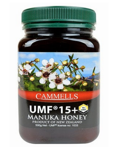 CAMMELLS - Manuka Honey- UMF 15+ MGO 672 mg/kg - 500mg