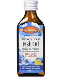 The Very Finest Fish Oil comes from deep, cold, ocean-water fish. It is processed and bottled in Norway to ensure maximum freshness. Carlson's Very Finest Fish Oil is regularly tested (using AOAC international protocols) for freshness, potency and purity by an independent, FDA-registered laboratory and has been determined to be fresh, fully potent and free of detrimental levels of mercury, cadmium, lead, PCB's and 28 other contaminants. 