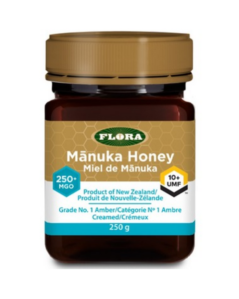 Manuka Honey is a special honey made in New Zealand from the nectar of the Manuka tree.  Its important to note some labels might say "manuka" even when the honey inside is missing the enzymes and antioxidant properties of true Manuka honey.   So how can you be sure you're getting the real thing?  Flora Manuka Honey is UMF certified and every jar is 100% traceable, all the way back to the source,  just scan the code on the label to learn where your honey was made, its lab test results and its UMF rating.