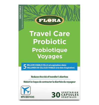Flora Travel Care Probiotic 30 vegetable capsules