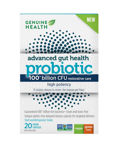 Gut imbalance can happen due to high stress, digestive issues or antibiotic use. Advanced gut health probiotic high potency helps to replenish the gut with good bacteria. A Balanced Formula 100 billion CFU from 15 carefully chosen strains in one convenient capsule per day. Multi-strain balanced formula to help restore a healthy and diverse gut ecology. Highly Controlled Process Temperature and humidity controlled environment. Strains are cleaned to remove toxins and weak cells, for a clean, stable and pure 
