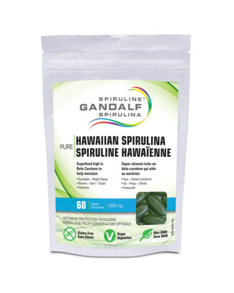 Spirulina, also known as blue green algae, is one of the oldest living organisms on earth. It is over three billion years old and one of nature's most nutritious super-foods. Providing support to almost every organ in your body, adding Gandalf Hawaiian Spirulina to your diet is the smart thing to do! It provides you with an energy boost, supports your immune system and so much more!