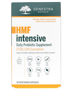 HMF Intensive is intended for short-term - intensive- usage - rapid replenishment of an optimal gut flora composition - although it is also appropriate for use in long-term maintenance regimes.