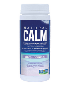 ﻿Calmful Sleep is now CALM SLEEP. New Name, New Look, New Size… Same zzzzzs. Combines Natural Calm magnesium plus magnesium glycinate, GABA, L-theanine and melatonin. Helps to temporarily promote relaxation. Helps reset the body’s sleep-wake cycle, increase total sleep time, and reduce the time it takes to fall asleep.