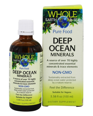Deep Ocean Minerals is sustainably extracted from deep ocean water protected by a nature reserve. Deep Ocean Minerals contains over 70 essential minerals and trace elements, including magnesium, which catalyzes over 300 enzyme and hormone reactions. These macrominerals and trace elements give structure to our organs, tissues, and bones, and help maintain fluid balance, pH balance, and membrane permeability.