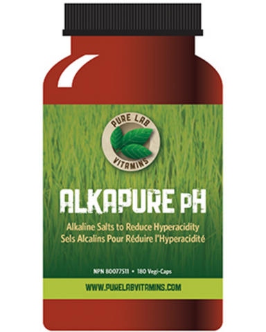 ﻿The only sodium and potassium balanced hyperacidity formula that is calcium free.  AlkaPure contains the two components that the body naturally uses to balance acidity - and it helps replenish the body’s alkaline reservoirs.