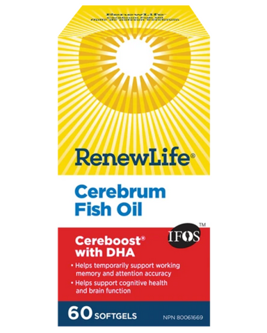 A unique, super-concentrated fish oil supplement with 900 mg of omega-3 fatty acid in each capsule – plus 200 mg of Cereboost™ (American Ginseng Root) – that can help support cognitive health and/or brain function by temporarily improving working memory capacity and attention accuracy. MEMORY AND ATTENTION: 200 mg of Cereboost™ (American Ginseng Root) – that can help support cognitive health and/or brain function by temporarily improving working memory capacity and attention accuracy. 