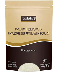 Rootalive Psyllium Husk Powder Psyllium is an excellent way to introduce more fibre into your diet due to its high fibre count in comparison to other grains. Psyllium husk powder is commonly used to help improve digestion and treat constipation or diarrhea. It is often the main ingredient in high fibre cereals, dietary fibre supplements and over-the-counter laxatives.