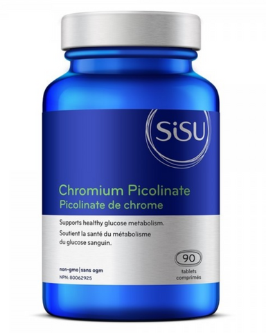 SISU Chromium Picolinate helps to support healthy blood sugar levels.