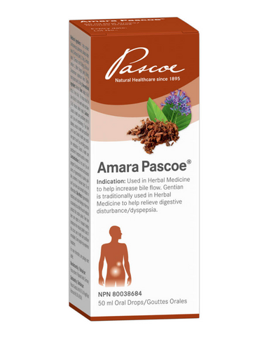 Amara 50 ml drops is a digestive bitter. As the name implies, Amara is made with the alcohol-based extracts of naturally sourced bitter-tasting ingredients: Cinchona, Gentian, Bitter Orange, and Cinnamon. Digestive bitters are traditionally used to stimulate appetite, improve digestion, and promote gut health. Digestive bitters encourage the release of stomach acid, bile, and digestive enzymes. Digestive bitters also support the liver to slow the rate that sugar enters the bloodstream. Digestive bitters may