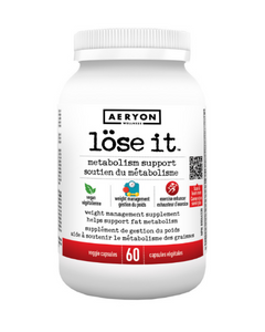 Löse It Metabolism Support Supplement is an all-natural supplement that promotes fat loss by supporting estrogen metabolism and thermogenesis. At Aeryon Wellness, providing customers with scientifically backed products to improve overall health and well being is the main philosophy. This Löse It Metabolism Support Supplement contributes to your overall health by helping support weight management.