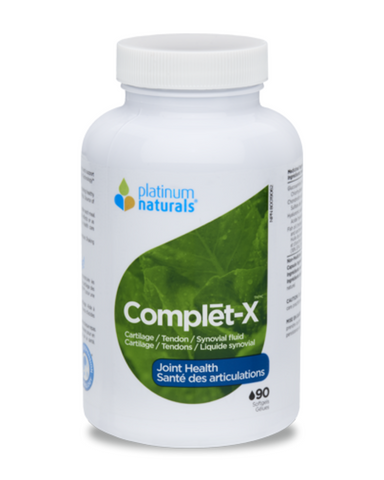 Unhealthy joints can affect your quality of life by making even the simplest daily activities a challenge. Complet-X is a complete joint care formula with glucosamine, chondroitin and hyaluronic acid that is designed to provide the necessary building blocks for your joints, including the synovial fluid. The chemical structure of hyaluronic acid enables it to retain water and by doing so, it keeps our tissues properly hydrated. It has been noted that people who eat diets rich in hyaluronic acid have smoother