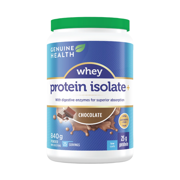 Genuine Health - Whey Protein Isolate+ 840 g