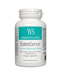 Symptoms of hormonal imbalance include heavy or painful periods, hormonal acne, PMS, ovarian cysts, fibrocystic breasts, endometriosis, and more. EstroSense is the ideal hormonal health partner for women using oral contraceptives and those suffering from the symptoms of hormonal imbalance.