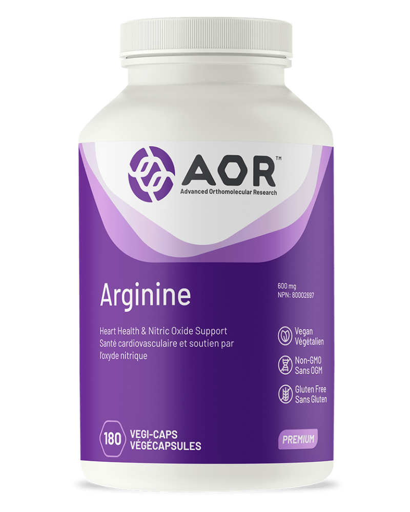 Arginine is an amino acid with many important health benefits, but is best known for its key role in the production of nitric oxide, a potent factor in relaxing blood vessels and promoting blood flow. By increasing nitric oxide levels, Arginine has the ability to prevent plaque and blood clot formation and reduce the stickiness of platelets. Clinical studies have found high doses of arginine beneficial for many cardiovascular conditions including high blood pressure, peripheral vascular disease and angina.