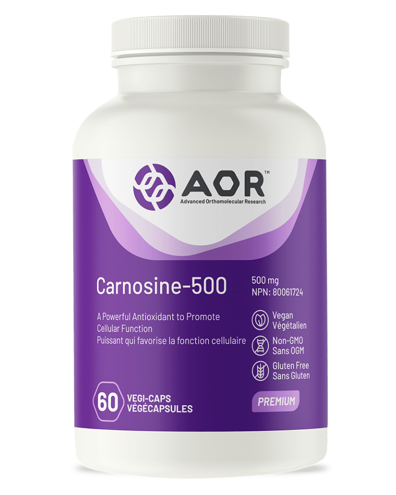 It is a powerful antioxidant and inhibits protein glycation; therefore addressing two of the most important drivers behind the aging process. Carnosine protects cells and helps maintain healthy cellular function by getting rid of damaged proteins that make cells old and dysfunctional. 