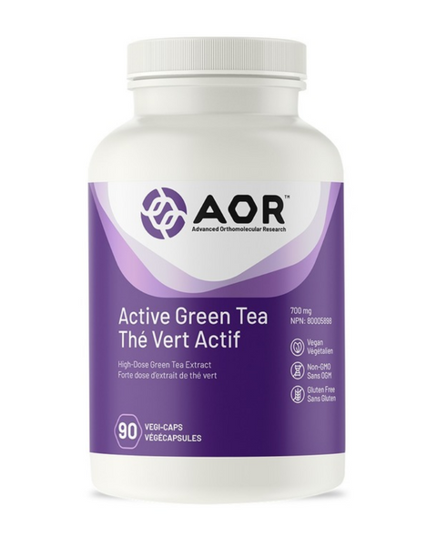 Green tea provides powerful antioxidants, promotes longevity, cardiovascular health, healthy weight management, healthy cellular growth & differentiation, liver health, and more. AOR™ Active Green Tea is a high-potency standardized extract of green tea, high in epigallocatechin gallate (EgCG), believed to be the key phytonutrient responsible for green tea’s health benefits. 