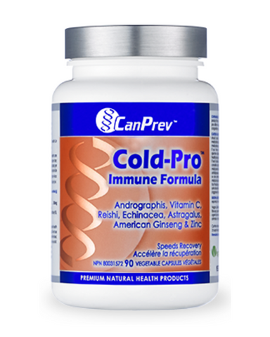 Cold-Pro™ Immune Formula is designed to maintain and strengthen the immune system, aid in the symptomatic relief of colds and flus and speed recovery. It contains seven potent, immune boosting nutrients plus antiviral and antibacterial herbs. Research shows that each ingredient in Cold-Pro™ is extremely effective on its own, and combining them has produced a synergistic and powerful immune formulation.