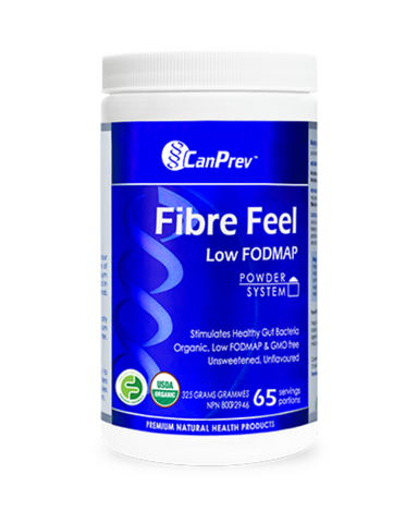 Every scoop of Fibre Feel is 4g of organic, FODMAP friendly natural acacia plant soluble fibre, designed to help your gut feel great. It gets you all the digestive benefits of promoting healthy bacteria without uncomfortable levels of fructose, fructans, galacto-oligosaccharides, sorbitol, mannitol or lactose that can irritate IBS symptoms.