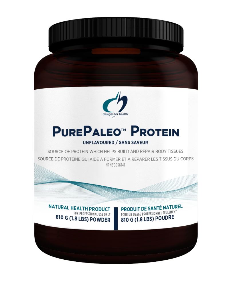 PurePaleo™ Protein is a novel, great-tasting, dairy-free protein powder, yielding 21 g of protein per serving. It contains HydroBEEF™, a highly concentrated, pure beef protein, produced through an exclusive proprietary process that allows the protein to be hydrolyzed into more peptides, resulting in easier absorption and assimilation.