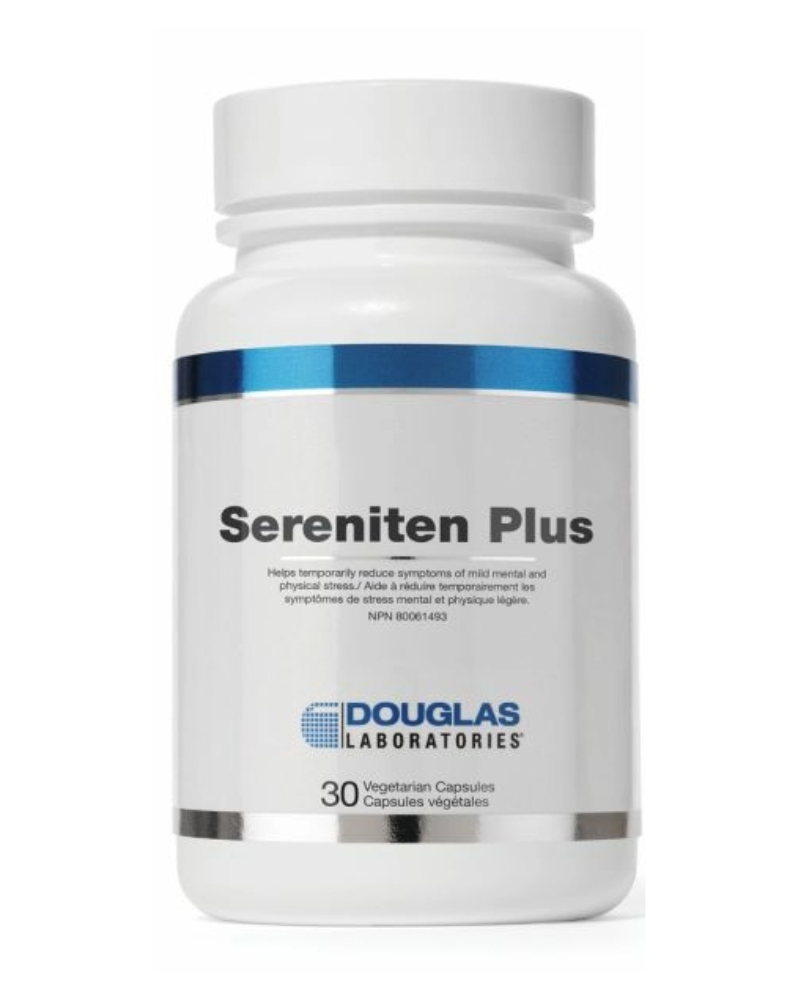 Sereniten Plus contains milk protein hydrolysate, which temporarily helps reduce symptoms of mild mental and physical stress. 