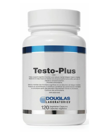 Testo-Plus™ is a unique mixture of herbs, including Siberian and Panax ginseng, that provide support for mental and physical performance after stress.