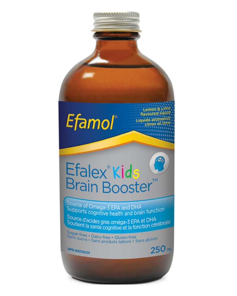 Give your kids the boost they may need and set them up for success in school, and beyond, with the help of the unique blend of long-chain Essential Fatty Acids (EFAs) in Efamol Efalex. The EFAs in Efalex may help to relieve symptoms of learning and behaviour disorders including Dyslexia, Dyspraxia, and Attention Deficit Hyperactive Disorder (ADHD). Efalex maintains and supports brain and eye functions including your child’s learning ability, concentration, coordination, and nerve transmission.