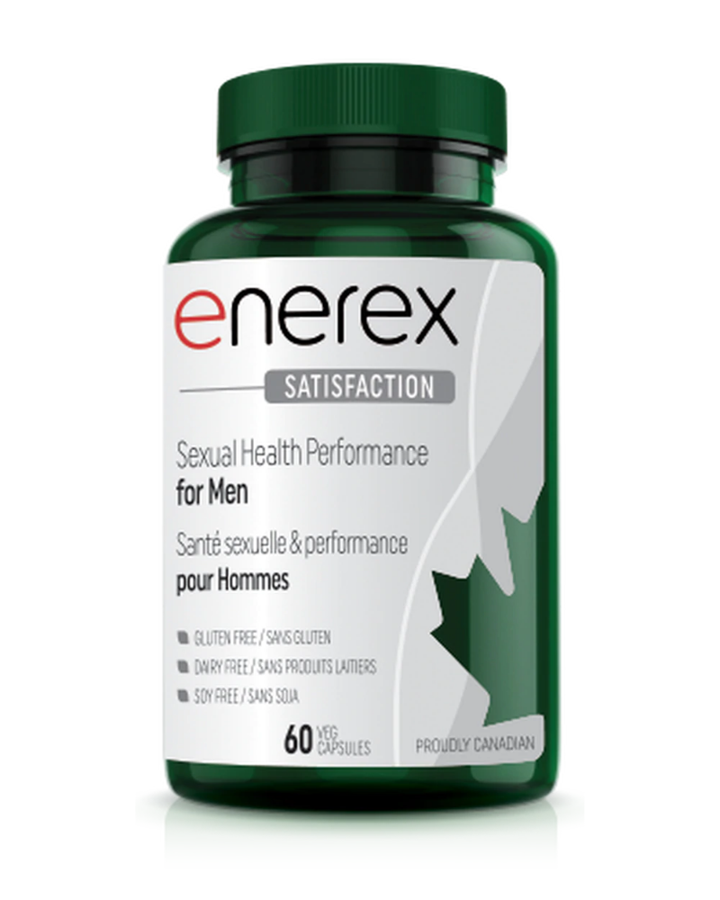 Enerex Satisfaction helps when your libido is down.  This product helps get you in the mood, boost performance, build endurance, and heat up the experience. Using a blend of traditional and Ayurvedic botanicals with specific vitamins, this formula works to improve sexual desire and performance, reinforce and enhance physical strength and capacity while also addressing sexual health.