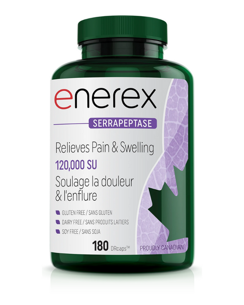 SERRAPEPTASE is a natural enzyme that can help to effectively reduce pain, inflammation, and mucous build-up. This productive and efficient enzyme brings many people comfort and relief.