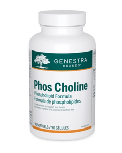 Phos Choline provides phospholipids that help to support liver function. Phosphatidyl-choline (PC) is the primary phospholipid (also known as phosphatide) found in lecithin. It is an important component of cell membranes and is highly concentrated in hepatocytes. All lipoproteins are rich in PC, and are primarily produced in the liver.