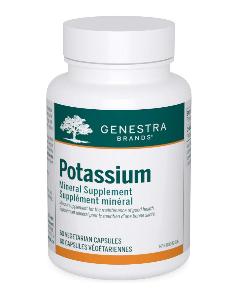 An essential mineral, potassium is found mainly in the intracellular fluid of the body where it controls the body’s water balance. The citrate form of potassium is well tolerated and highly absorbable, an ideal choice for those with digestive disturbances.