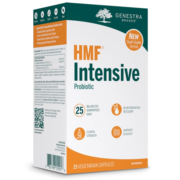 Genestra - HMF Intensive (Shelf Stable) 25 vegetarian capsules
