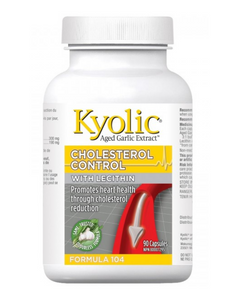 Garlic has long been used as a supplement for people who have high cholesterol; clinical evidence proves that it is very effective in this context. Kyolic's unique aging process ensures a high concentration of the active ingredients that have been proven to reduce LDL cholesterol. With added lecithin, Kyolic's cholesterol formula is an excellent addition to your supplement program if your cholesterol is moderately high. 
