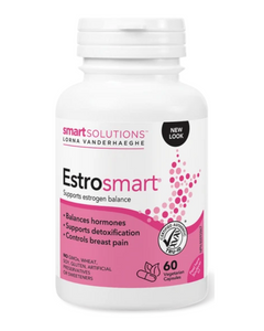 ESTROsmart helps to maintain health estrogen to progesterone balance. Its formula helps to protect your breasts, reduce and eliminate the occurrence of breast cysts, stops heavy and debilitating periods and eliminates hormonal acne. Additionally it detoxifies the liver of carcinogenic estrogen's that are found in plastics, pesticides and cosmetics. 