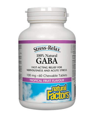 Natural Factors - GABA 100 mg